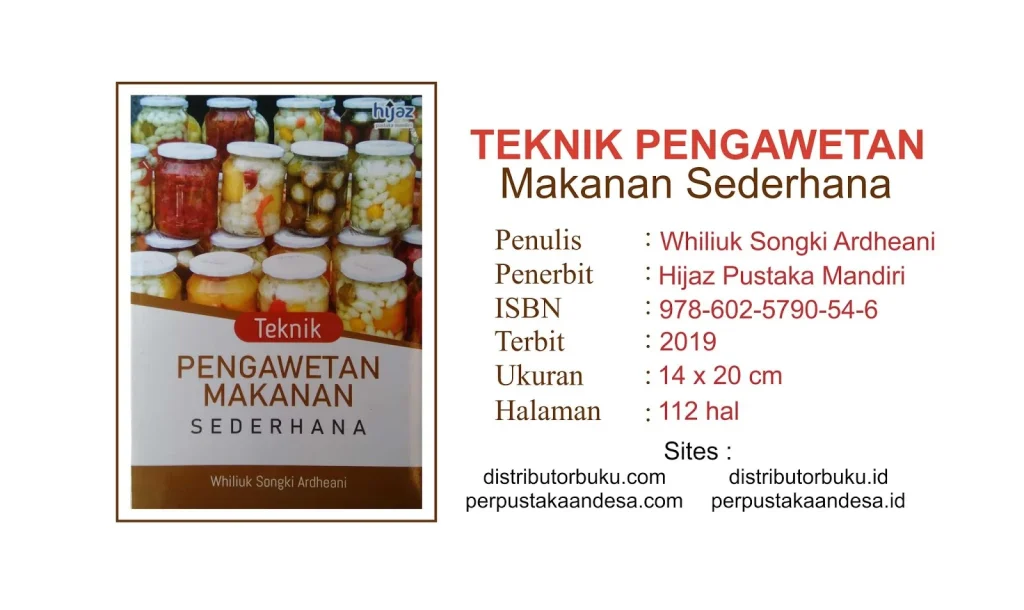Teknik Pengawetan Makanan Sederhana - Perpustakaan Desa Indonesia